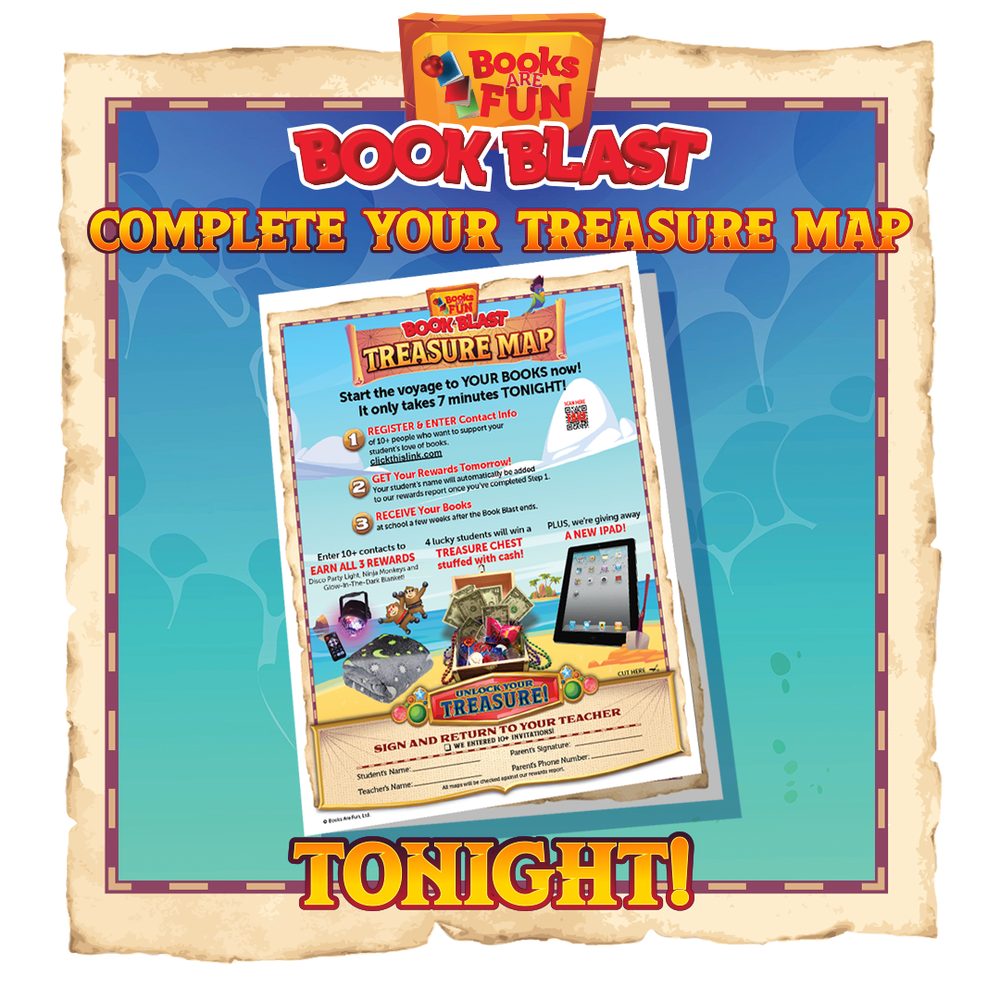 complete your treasure map!