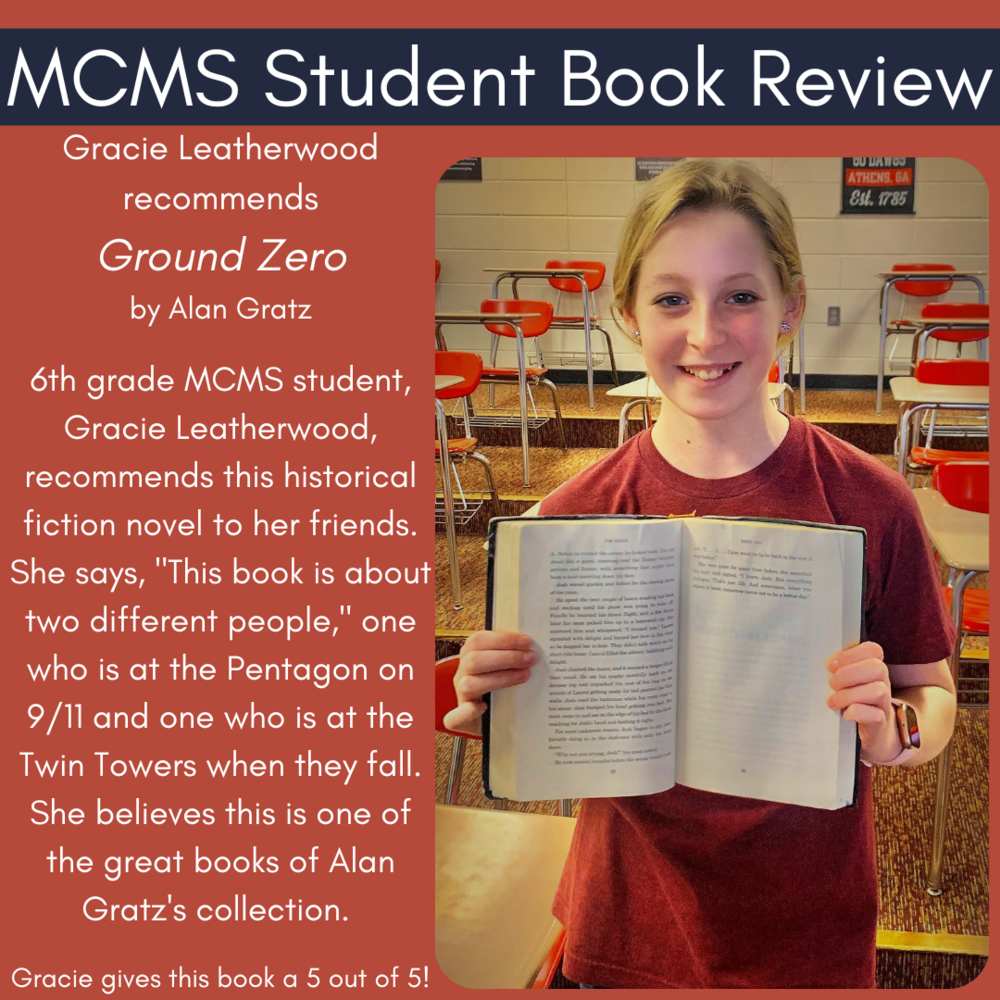 MCMS Book Review | Monroe County Middle School