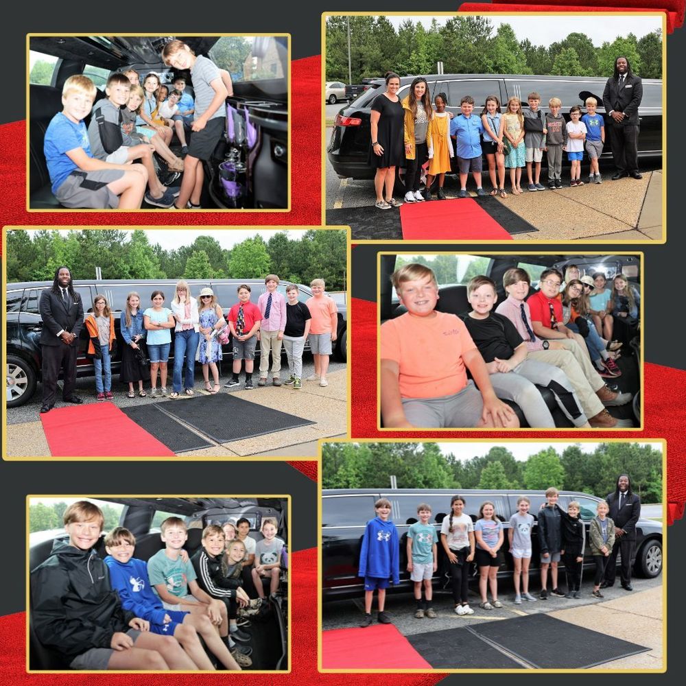 pics from the limo ride